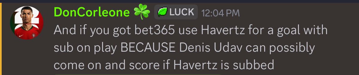 DONZPICKS's tweet photo. We Got Robbed By A Goal For Havertz But I Still Have Hope https://t.co/vPsyRpncRB
