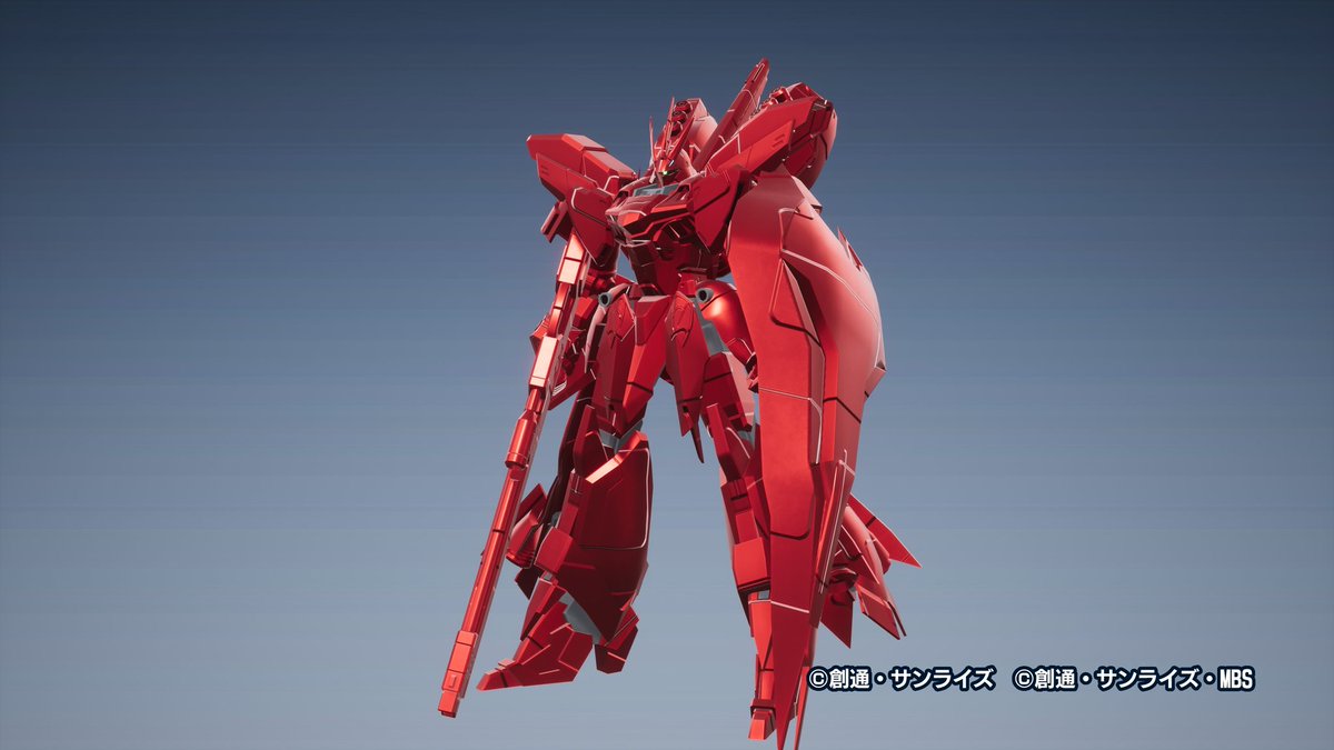 256huna's tweet photo. おはようございます、本日朝のフォトをペタリ。
昨日の機体の続きで、全体を塗り終わりましたがほぼ完成に見えなくもない、が、まだ細かい箇所を塗っていくのでもっと情報量は増える予定です。
#ガンダムブレイカー４ 
#ガンブレ4 https://t.co/bwQDJkLMRy