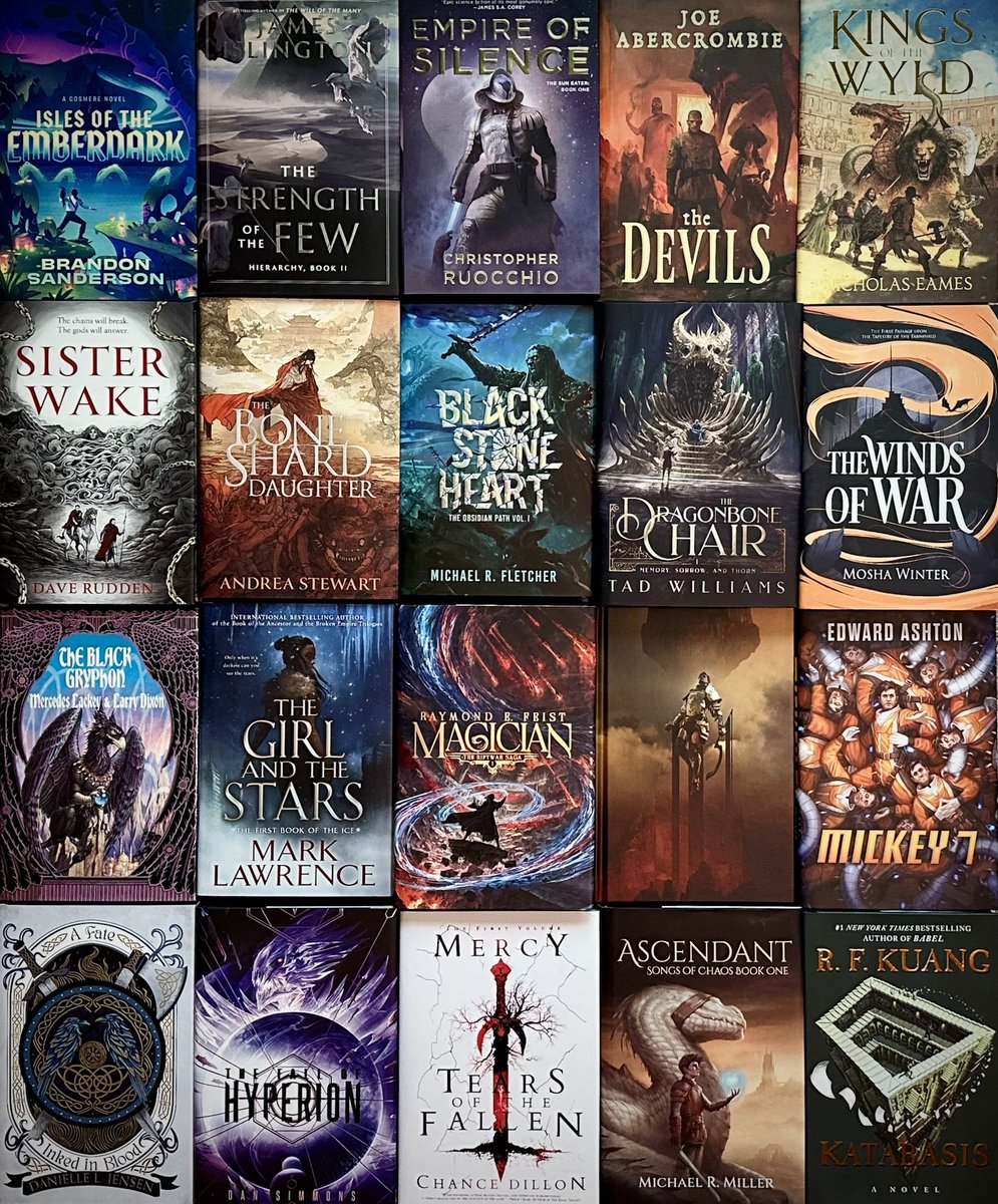 the_book_hermit's tweet photo. 📚 Still Need to Read 🤷🏼

Since I’ve been judging for SPFBO this year (which has been 𝙖𝙢𝙖𝙯𝙞𝙣𝙜), much of my pleasure reading has been put off until after the comp finishes.

This shows all the books I wanna jump into. Can someone rewire my brain to make me a speed reader? https://t.co/TOkq0Jbhlw