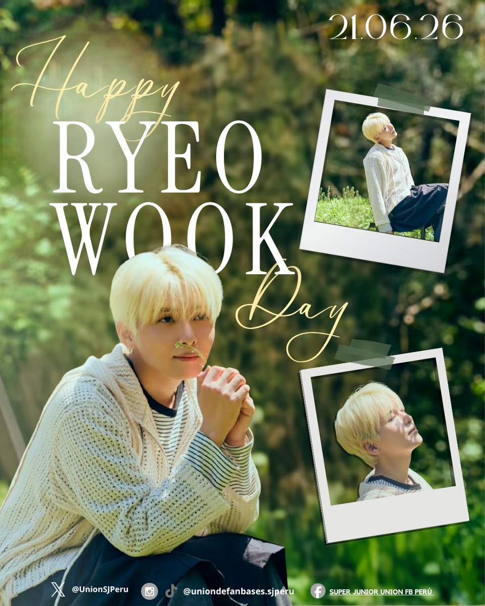 UnionSJPeru's tweet photo. 💙#HAPPYRYEOWOOKDAY🎂
To the beautiful person, thank you for sharing your talent with the world. Your voice is truly unique, and we’re so excited for your new song. Wishing you happiness, good health, and endless success 💫💙

#려욱 #RYEOWOOK @9ryeong9 https://t.co/xgqPeFWn35