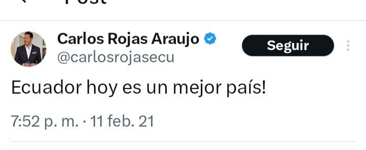 Absr4484's tweet photo. @carlosrojasecu https://t.co/9MJJMiWUhm