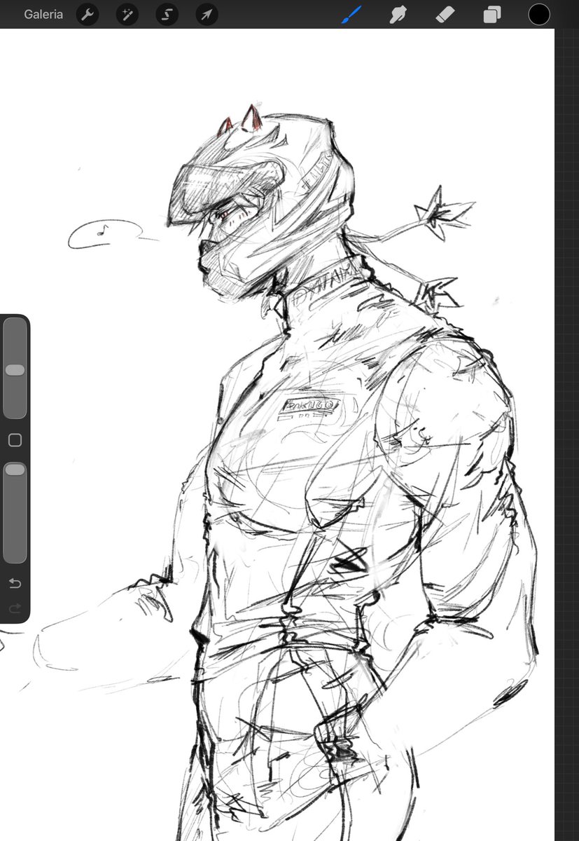 serevq's tweet photo. biker bakugo please save me https://t.co/jiapgFXkVO