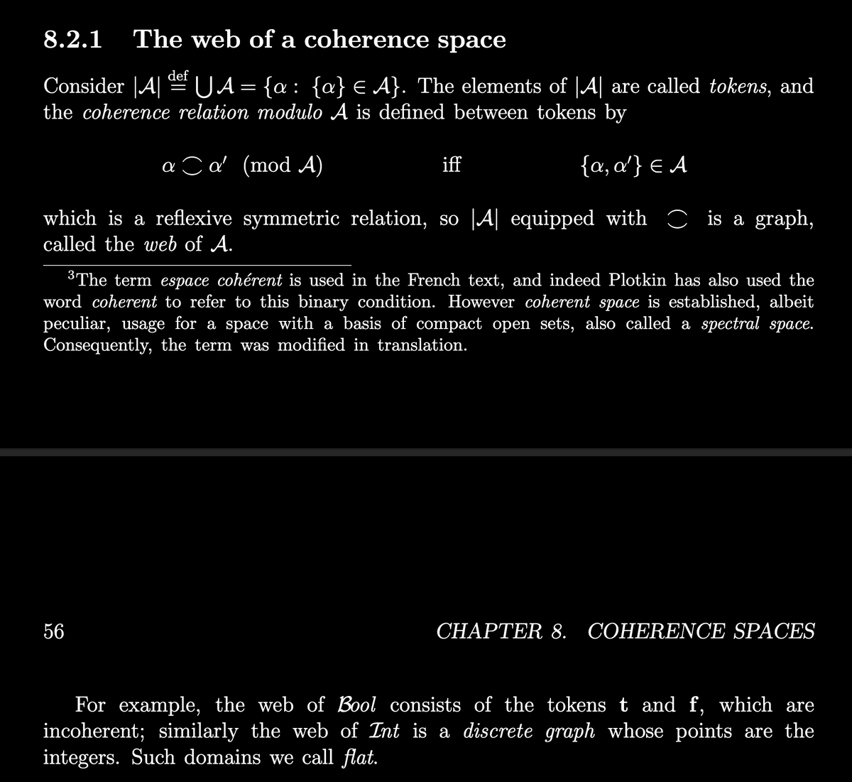 Coherent Way it took all the way until today that i finally grokked coherence spaces ...