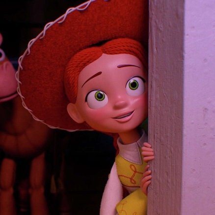 InternetH0F's tweet photo. The original 'Toy Story 5' ending had Jessie's first owner Emily return as a grandmother and introduce Jessie to her grandbaby https://t.co/XXsgtk37XV
