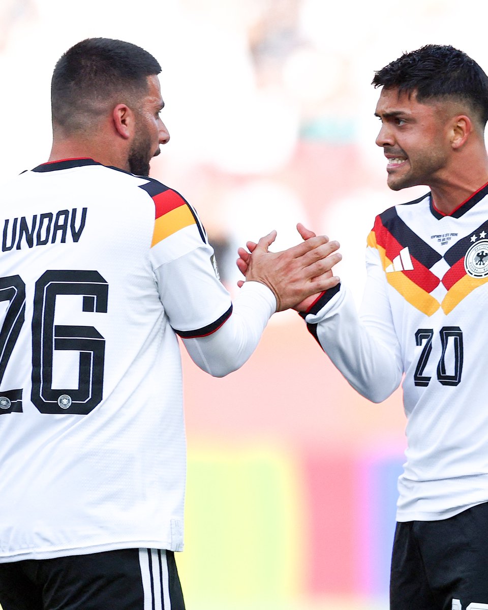 brfootball's tweet photo. Deniz Undav levels it for Germany eight minutes after coming on 😤 https://t.co/dNbwqglQDR