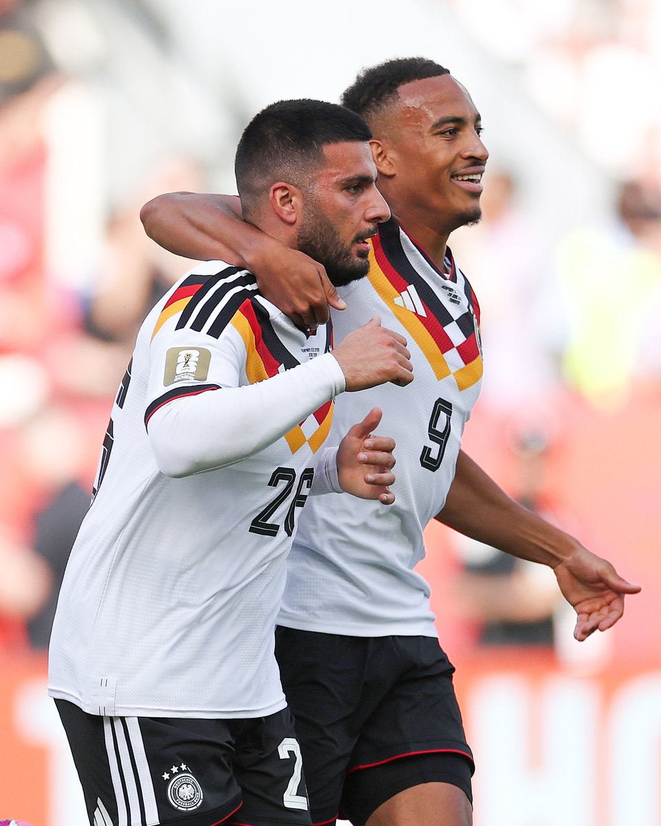 brfootball's tweet photo. Deniz Undav levels it for Germany eight minutes after coming on 😤 https://t.co/dNbwqglQDR