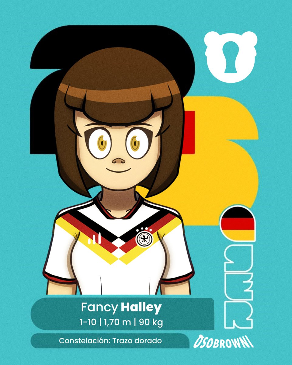 Osobrowni's tweet photo. Fancy forma parte del Team Alemania 🇩🇪✨

#osobrowni #drawing #germany #soccer #mundial2026 https://t.co/yjXOQyXxoL
