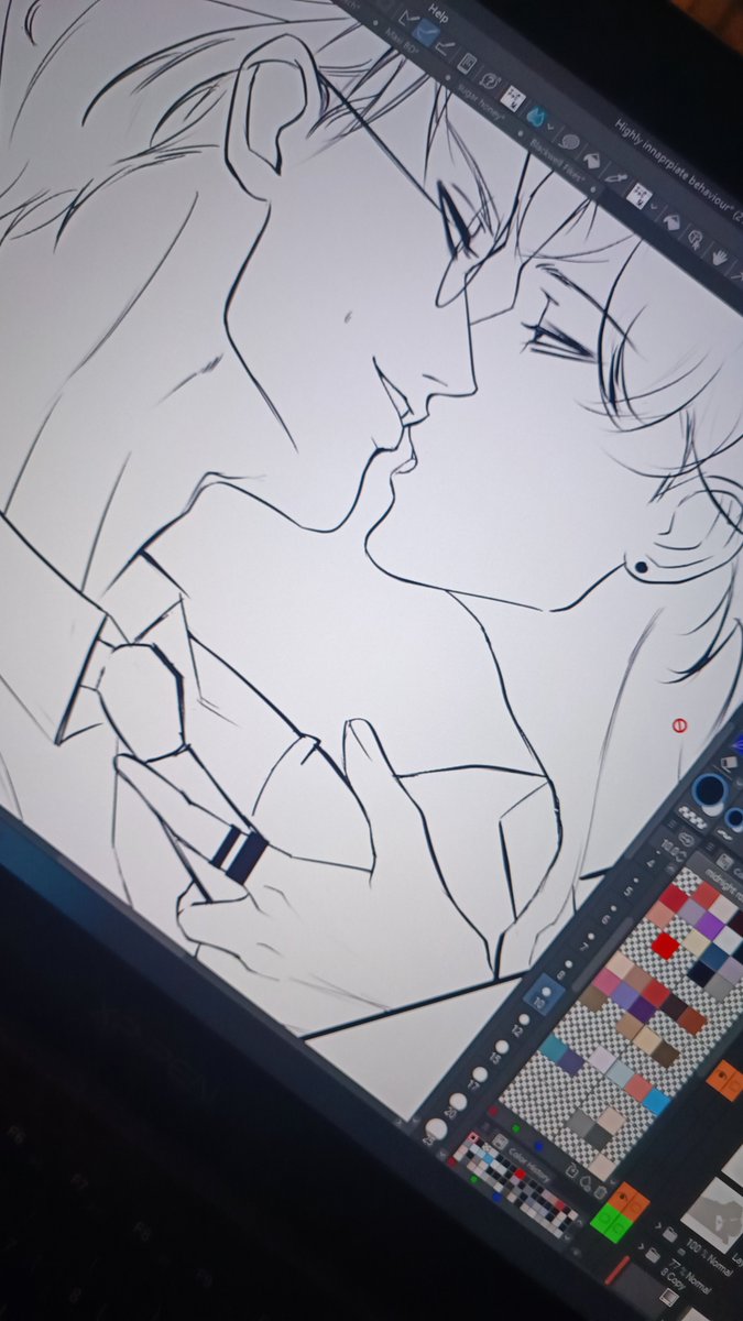vansae_sae's tweet photo. Sneak peak panel🙇🏻‍♀️
 #originalcharacter #yaoi #blmanhwa https://t.co/Q4RRiMU4PW
