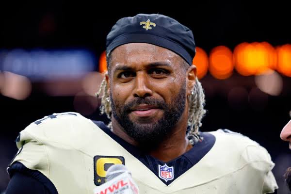 SleeperSaints's tweet photo. Cam Jordan on coming back to the #Saints: “Even if all I do is be a coach, a mentor to my guys, there is nothing that is going to take away from my will and want for the black and gold to win a Super Bowl. That's in whatever capacity, but I'm giving it all."

❤️ https://t.co/uLrPodWgWz