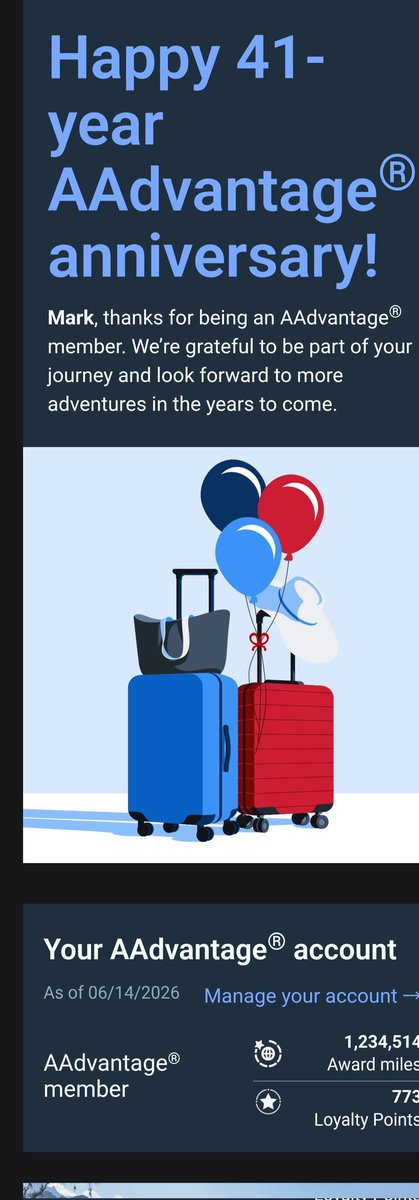 pbdsllc's tweet photo. @AmericanAir I have been a fan of AA et el for a while 😁😎 https://t.co/1Uj76yi1jc