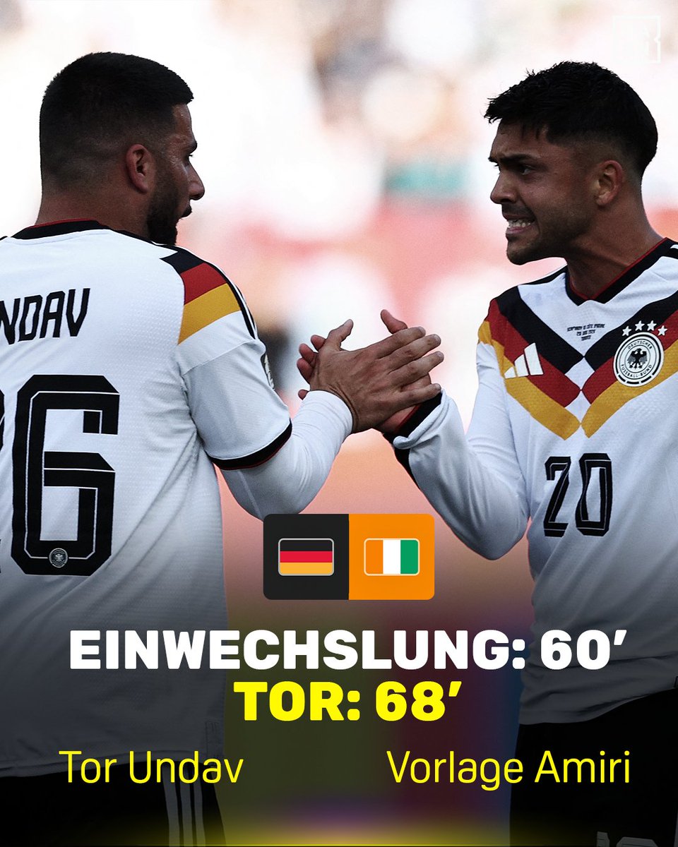 DAZN_DE's tweet photo. Gutes Händchen 🤝

Alle #WM-Highlights seht Ihr nach Abpfiff auf DAZN 🏆 #WorldCup #WM2026 #GERIVO https://t.co/yACHbIV7WO
