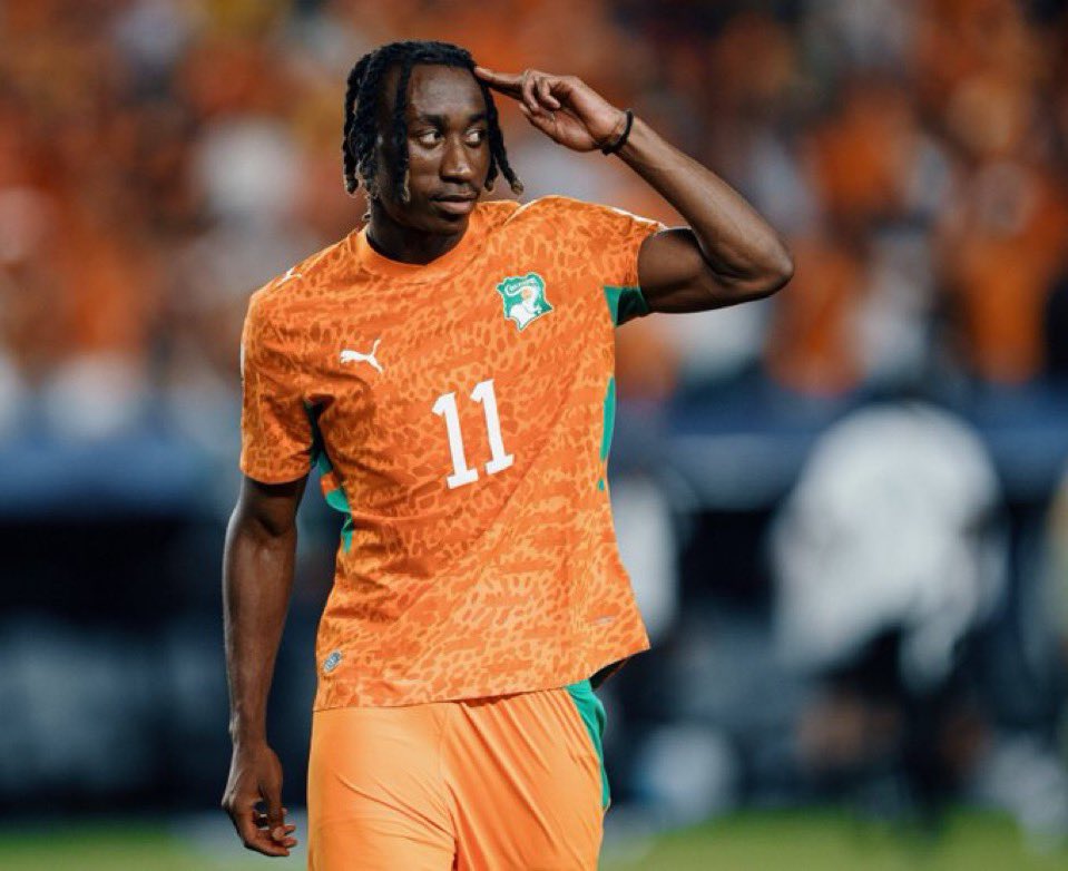 kudeb79's tweet photo. El jugador más desequilibrante de lo que va la Copa del Mundo.

Futuro asegurado, YAN DIOMANDE 🇨🇮🐘⭐️. https://t.co/BQ6P6GjrMl