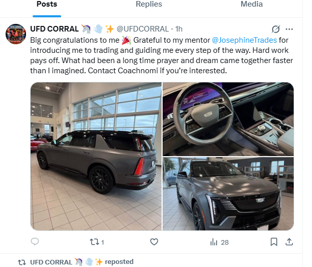 DrSlobbertooth's tweet photo. $UFD Dusters. For now, don't interact with @UFDCORRAL account. I'm 100% sure it got compromised.

Don't click on ayn links that account might post or send you until things cleared up.

Be safe out there.

🫡 https://t.co/XGpYgmuzEJ