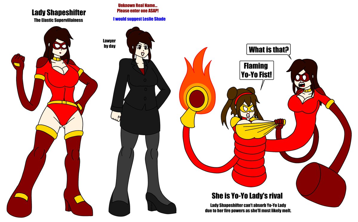 Mtymaster10Ma's tweet photo. I updated Lady Shapeshifter's design. 
LS belongs to @Farrukoelrojo 
#elasticgirl https://t.co/HjOslKXobN