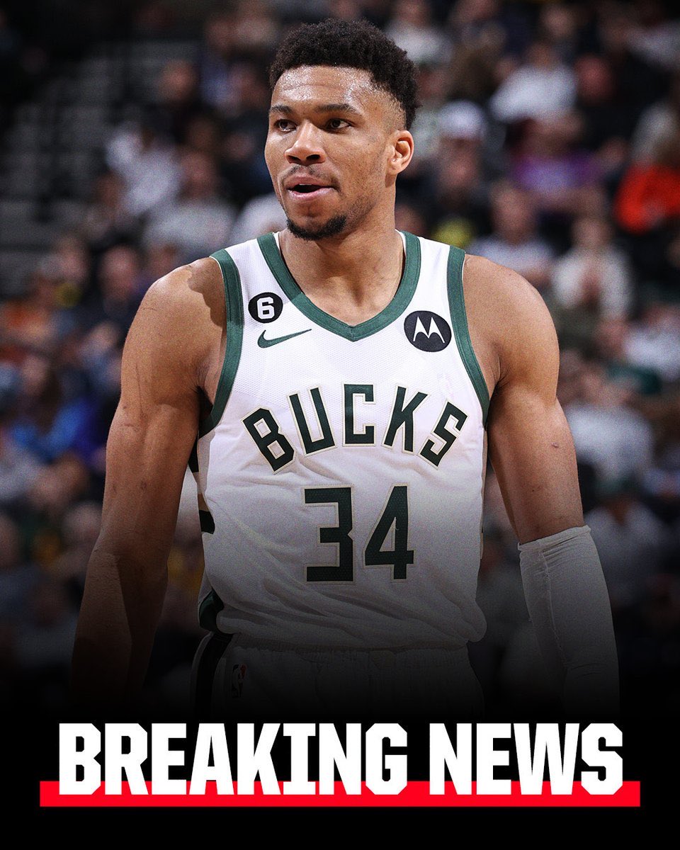 NJMNBA's tweet photo. BREAKING: Giannis Antetokounmpo is being traded to the Miami Heat in a three-team trade that will send Tyler Herro to the Detroit Pistons, sources tell ESPN. https://t.co/KTMnZK4gFH