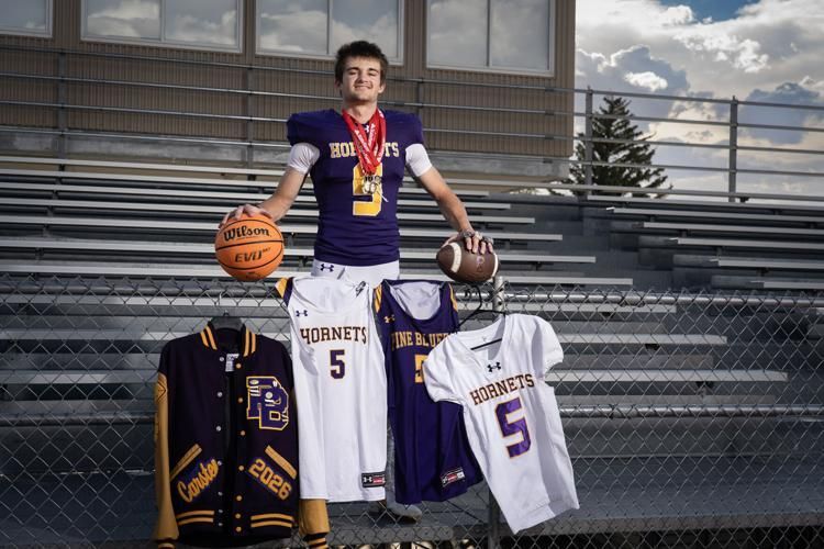 WTEnews's tweet photo. Recent Pine Bluffs graduate Carsten Freeburg has repeated as Laramie County’s Boys Prep Athlete of the Year, as chosen by @WyoSports, Wyoming Tribune Eagle newsroom staffers and select local media. Find out why he was our choice at https://t.co/9gnaVbZIyU. https://t.co/C2U83GqlCg