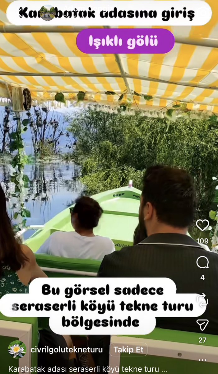 alpertuydes's tweet photo. Denizli Işıklıgöl’de tekneciler turlarını kuş kolonilerinin içine sürmeye başlamış. Denetim olmayınca doğa turizmi adı altında yapılan bu faaliyetler yerini bu olmaması gereken olaylara bırakıyor.

Yarın öbür gün parayı veren yuvadaki civcivlere de dokunur. Devir tekneyle altından geçmek yavru döneminde o bölgeden bile yaklaşmamaları lazım.

Manyas kuş cennetinde balıkçılar korunan alanın kıyısından geçmeye çekiniyorlar bırakın içine girmeyi.

Karacabey Longozunda mesela hiç kimsenin uyarmadığı kayık turu yapanlar, güzergah dışına kimseyi çıkarmayıp çiçek filan kopartmalarına asla izin vermiyorlar. Hemde motorsuz sopalarla kullandıkları halde asla alanın dışına çıkmıyorlar. hiçbir eğitim almadılar, kimse yapın veya yapmayın da demedi.  Ama doğalarının farkındalar. Doğayı biliyorlar. Şimdi bir de Işıklı Göl’deki kuş yuvası turlarına bakın.

Umarım bu durumu bir düzenleme bir kontrol getirilir yaz��k olur yoksa…

@milliparklar @csbgovtr @TCTarim