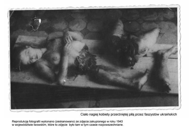 Boris_Rossen's tweet photo. @allinmixx Facts:

UPA fought for Ukraine's independence in such a way that they killed just over  
    
-  8,340 Soviet Russian soldiers in battle, 

-   and to near 150,000 Polish children (50% of the victims), women, and the elderly.  

Proud "soldiers"
Below: this is not a fake photo. https://t.co/Q0l1cBM9ET