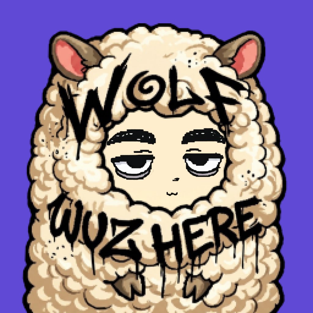 anonchain's tweet photo. @0xkuromi_ Peep my sheep! uru https://t.co/O2jdMlsRl0