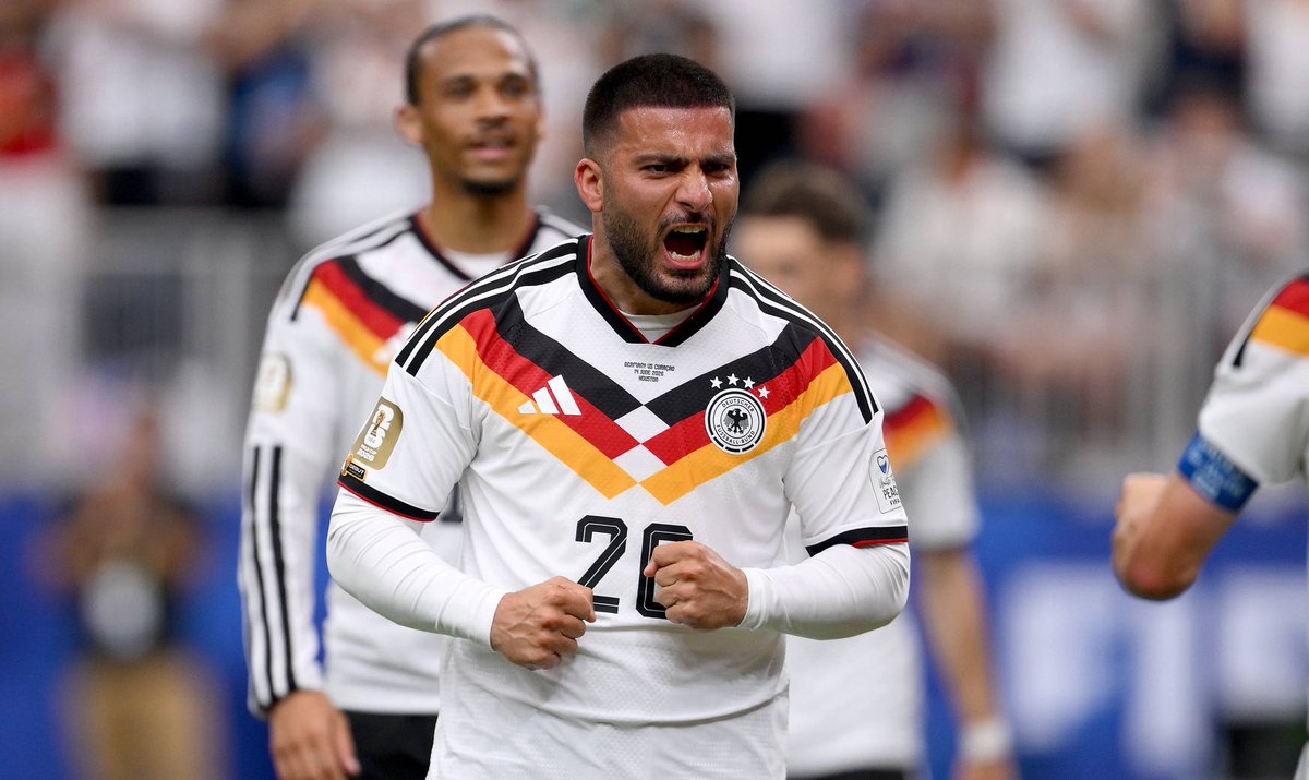 Plettigoal's tweet photo. 🚨🇩🇪 Deniz Undav is a German fairytale. 2 goals and 2 assists at this World Cup - all as a substitute.

Recently extended his contract with VfB Stuttgart. Just a few years ago, he wasn’t even playing professional football.

Now: 8 goals in his last 8 appearances for Germany. https://t.co/m4C7bsAkkL