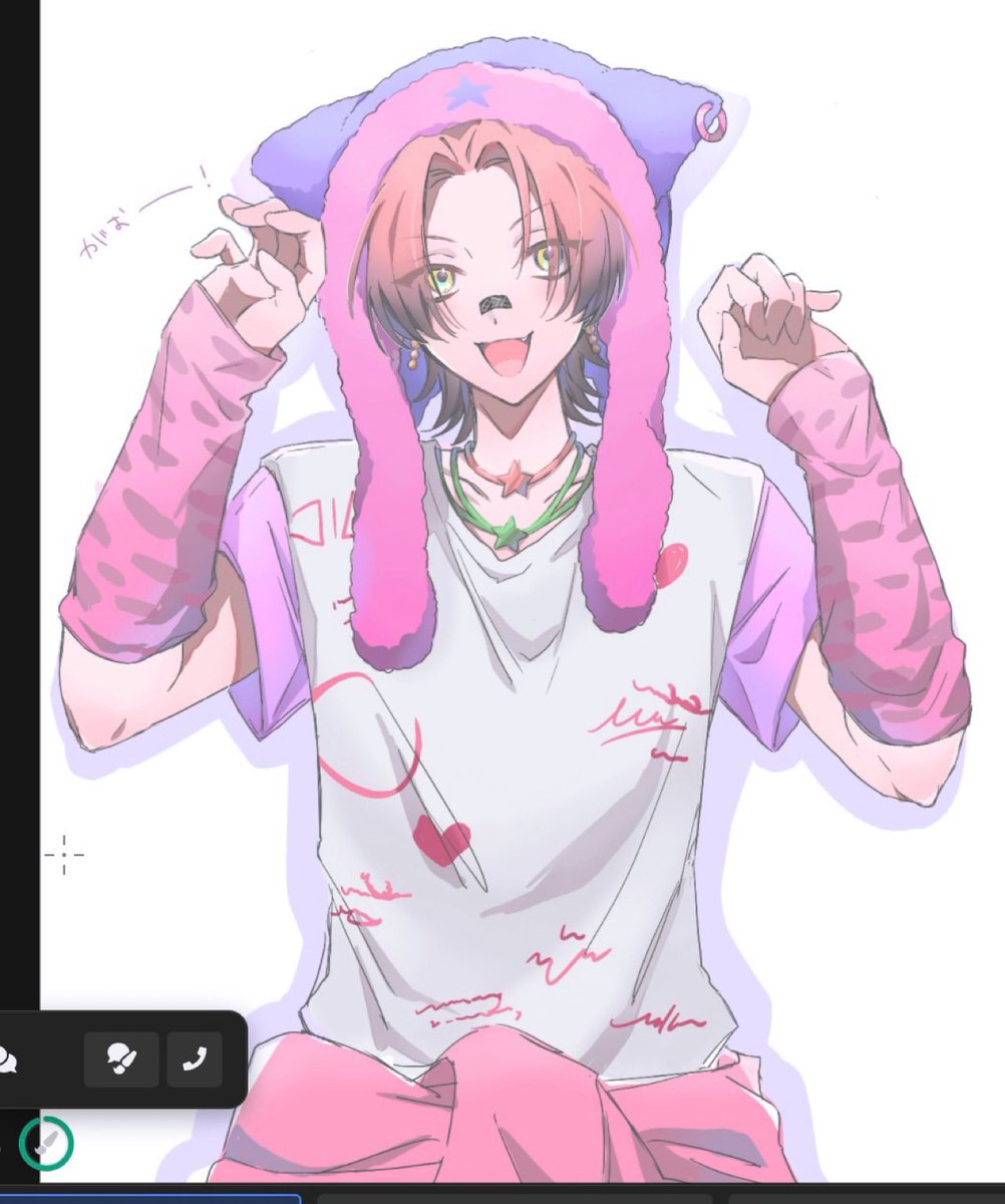 Ohtani_art's tweet photo. 🐯🪽 https://t.co/VmF5As8pfJ
