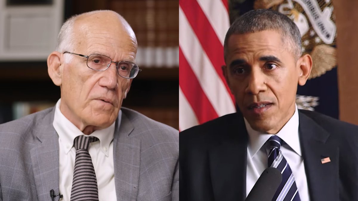 ResisttheMS's tweet photo. VD Hanson torches Barack Obama.

"I don't know what he did that was so good… I can't think of anything he or Biden did that it’s positive." https://t.co/BP7RnVMbBt