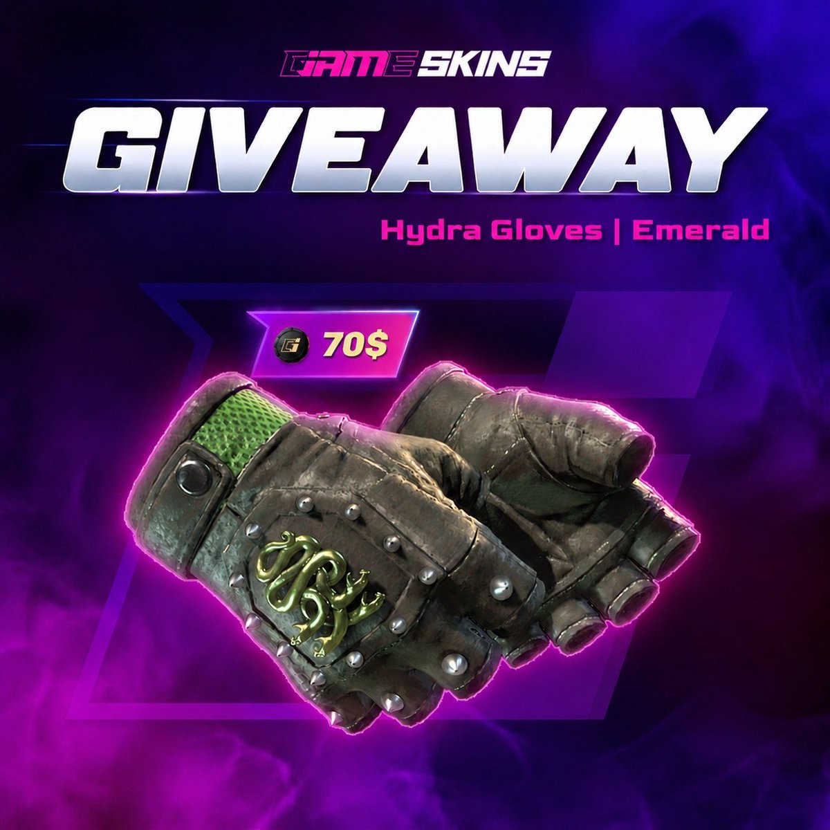 infocsarg's tweet photo. ⭐️ SORTEO / GIVEAWAY HYDRA GLOVES | EMERALD ⭐️

🍀 Seguir @infocsarg y @jamskins.
🍀 RT + Like a la publicación.
🍀 Mencionar a alguien en las respuestas.

Se sortea en 7 días (próximo fin de semana) Éxitos a todos. https://t.co/Qj8red7Z3j