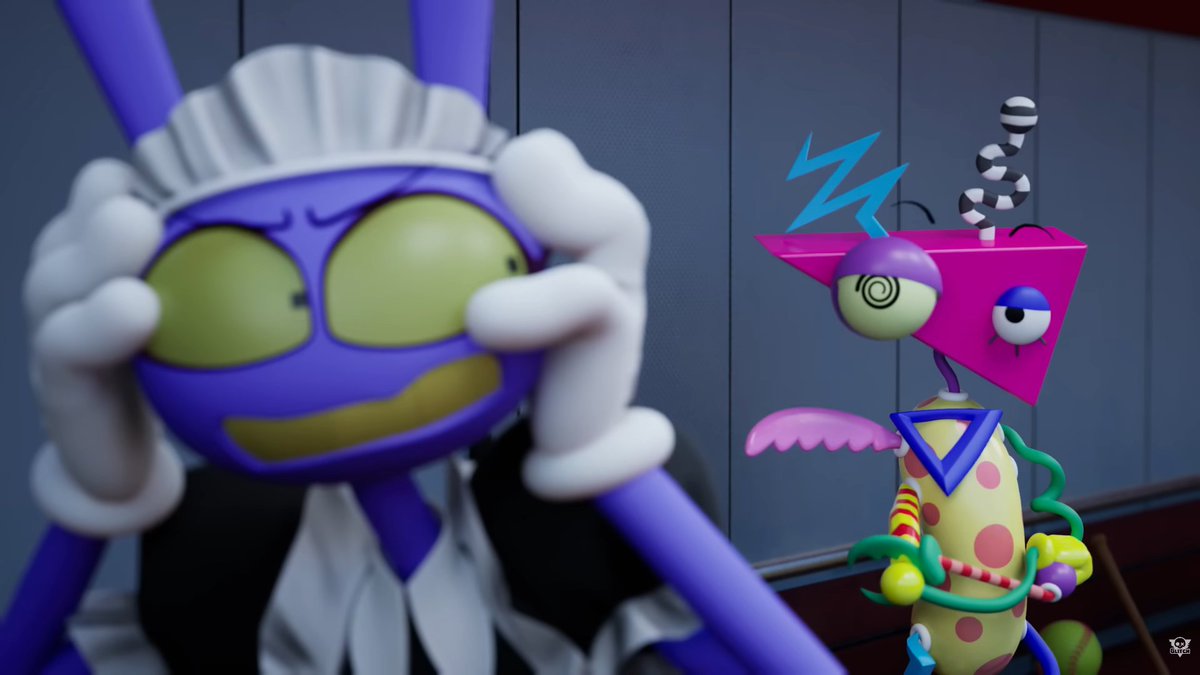 FraxterVT's tweet photo. "Te queda precioso, intuyo que te gusta usarlo"

Bro como cocinaron con este dialogo de Zooble, ahora sabemos que Jax frecuenta su bar en la vida real "donde puedan sentirse como gusten, sin prejuicios" literalmente el lugar que necesitaba jax.

Si logró un cambio en el mundo 💜 https://t.co/YIt6NTOads