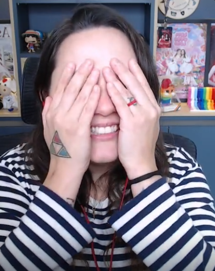 fesicuro's tweet photo. Yoko mostrando que viu meu react // Eu morta

Em breve a entrevista vai pro canal. Thank you, @Yoko_apasra for your kindness. https://t.co/HaMqxPpart