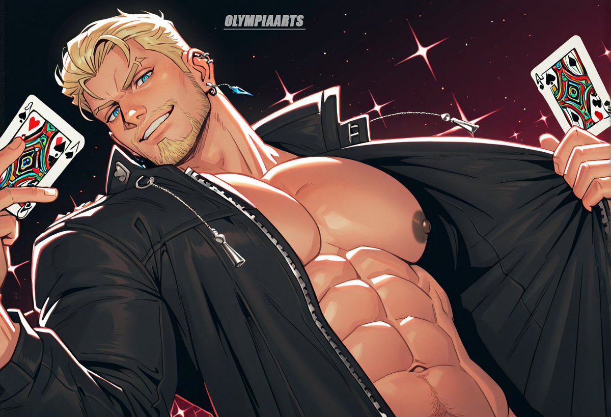 olympiaasart's tweet photo. Luxord  ╲ #KHIV  

Fancy a game? (↓) https://t.co/1Bz2FHZnkL