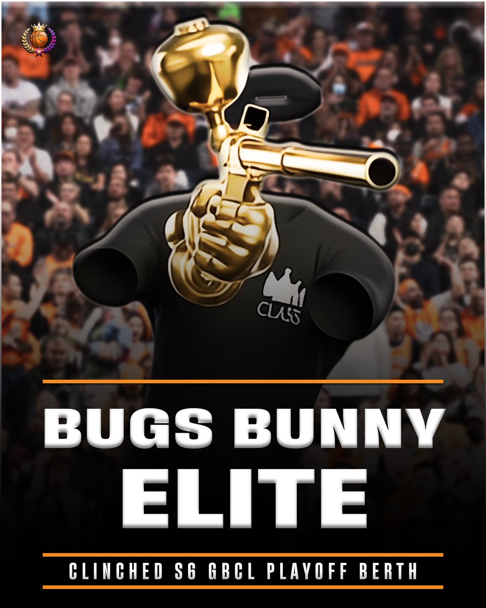 GBCLeague's tweet photo. GBCL™️ Western Conference Playoffs Clinch / Season 6
Bugs Bunny Elite have clinched a spot in the GBCL S6 Playoffs as they upset The Scrappers at Scraptown, 72-69 in Overtime.

– Zombie: 39 PTS 🧟
– Tsuki: 18 PTS 🧊
– ranch: 15 PTS 🇨🇦

8-7 Record | 4-3 in Conf. | 8-2 in L10 https://t.co/OzyruyBY3O