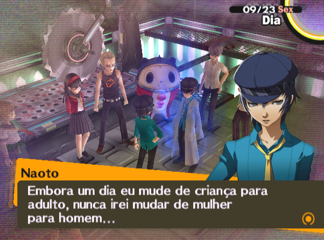 jokerfoda123's tweet photo. jogar P4 realmente me fez perceber que quem acha que a naoto é trans realmente nunca jogou o jogo https://t.co/Qu2m7EcUyL