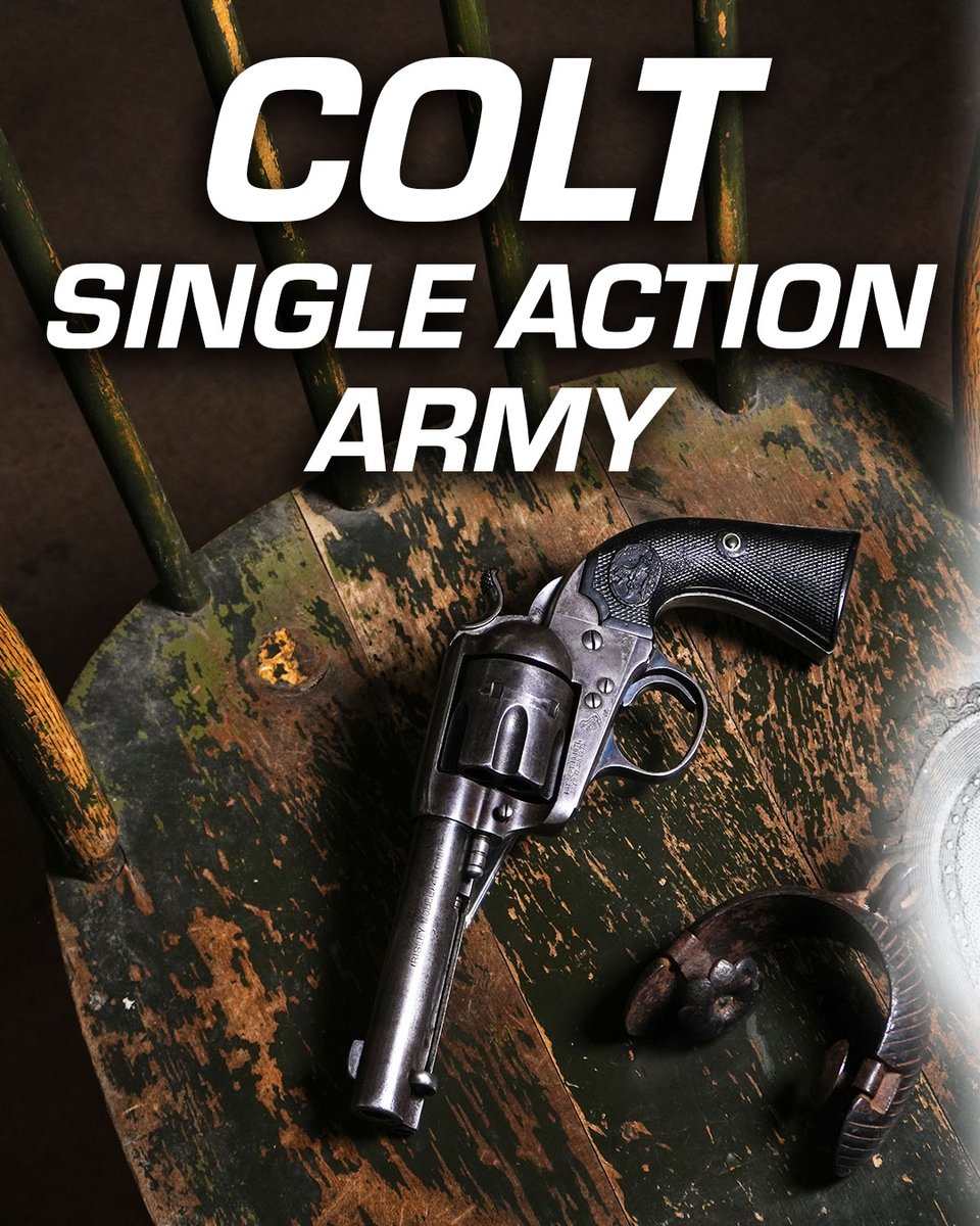 swampfoxoptics's tweet photo. In 1892 the U.S. Army replaced the .45 Colt with a modern double-action revolver chambered in .38 Long Colt. Faster to fire, faster to reload, lighter on the hip. It also carried half the energy, and within a decade that math was getting men killed. https://t.co/idCySoHJv9