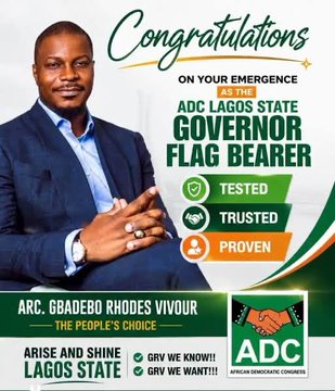 AndrewOkere's tweet photo. Obidients who are you supporting to become the next Governor of Lagos among the following Candidates?  

Funsho Doherty NDC.                     Gbadebo ADC https://t.co/8mNexKLzw3