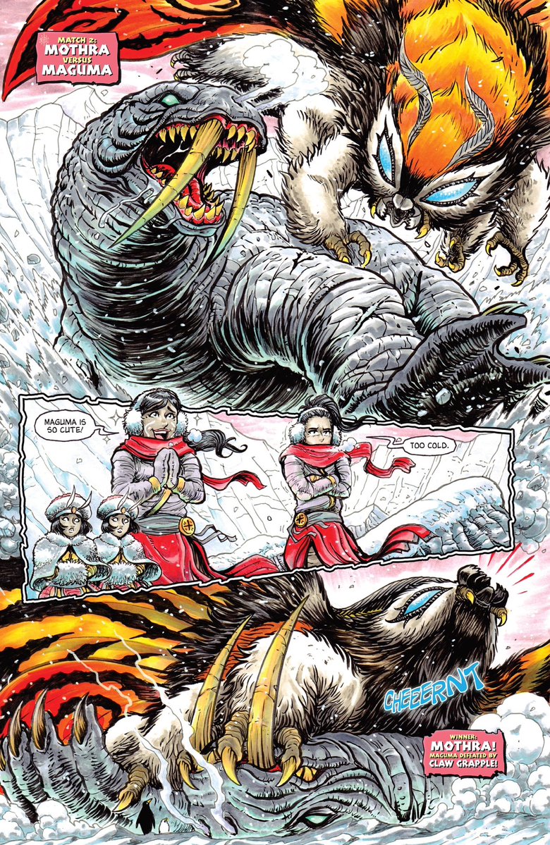 monsterasiazero's tweet photo. #Gorath Gallery
Maguma vs Mothra By @spankzilla85 #maguma https://t.co/ArpnvXnSzh