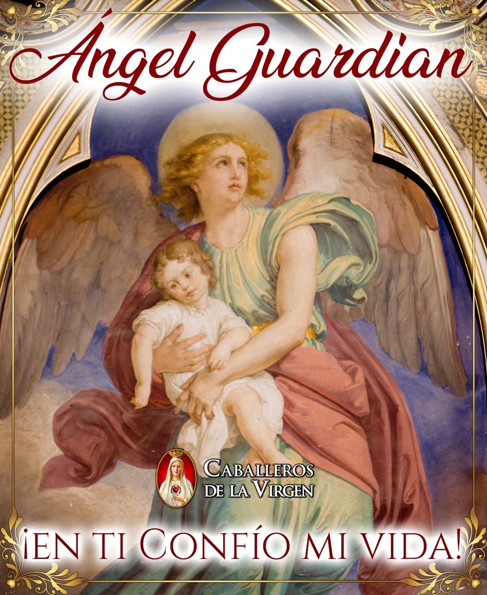 Cab_Virgen's tweet photo. Ángel de mi guarda, compañero fiel enviado por Dios, ilumina mis pensamientos, guía mis decisiones y protégeme de todo peligro. Ayúdame a caminar por la senda del bien y a permanecer siempre cerca del Señor. Amén. 👼 https://t.co/4Rc4NpznZ7