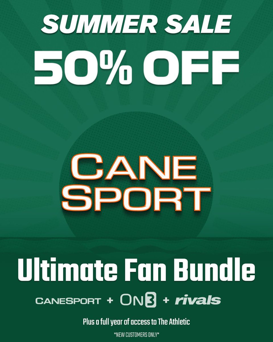CaneSport Miami Hurricanes tweet media