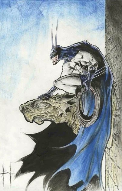 SamKiethArt's tweet photo. When larpers see Batman not drawn by Jim Lee: https://t.co/zUMMHgUGbq