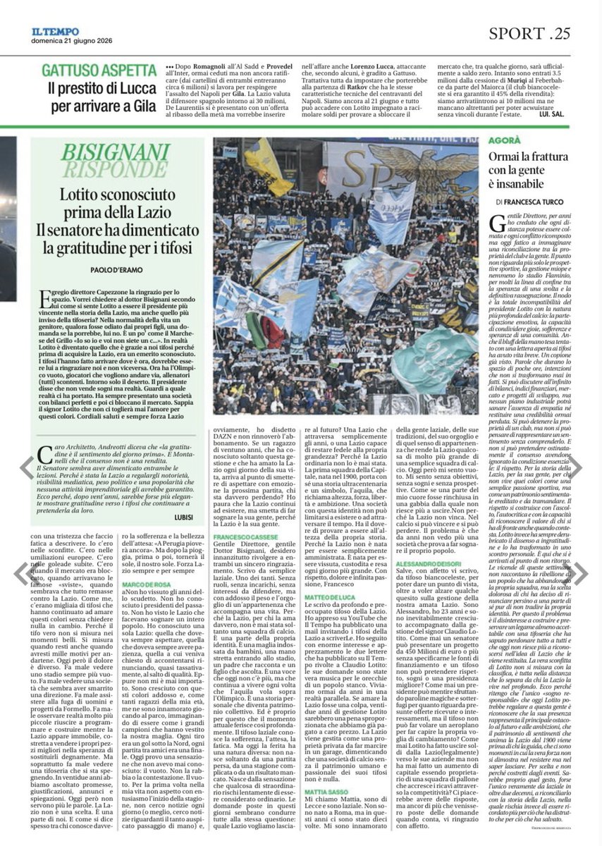 natainfastidita's tweet photo. La contestazione non nasce perché la Lazio è fallita, ma perché molti tifosi non vedono più un progetto che li rappresenti. Stabilità sì, ma senza ambizione e dialogo resta solo una gestione. Ed è qui che si è aperta la frattura. #Lazio  @tempoweb https://t.co/O6bbAmCO7u