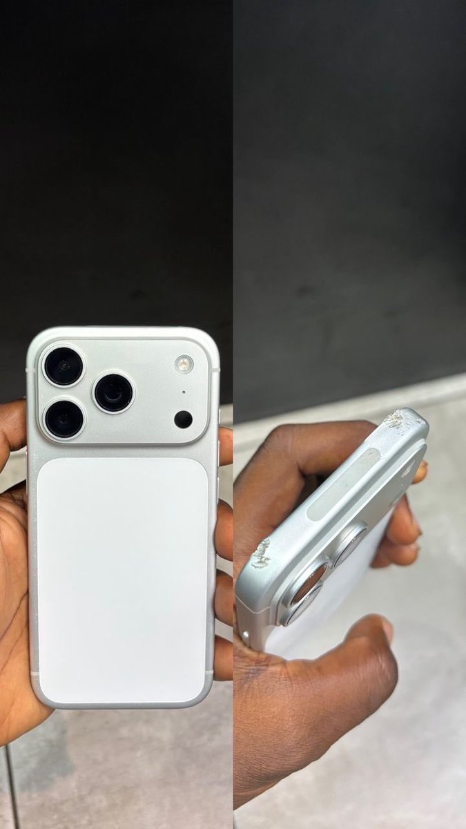 MisterChances's tweet photo. iPhone 17 pro
1 terabyte 
E-sim unlocked
Battery health 100%
¢15,000

Dm if interested 
Please repost for me https://t.co/uak5wJK9e5