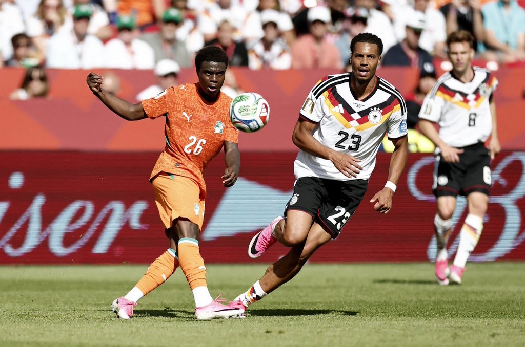 khalafalkwikby's tweet photo. في كأس العالم لكرة القدم 🏆 

ألمانيا 🇩🇪 تفوز على ساحل العاج 🇨🇮 بنتيجة 2-1 لحساب المجموعة الخامسة 

#ألمانيا_كوت_ديفوار 🇨🇮 🇩🇪
#كأس_العالم2026 🏆
#FIFAWorldCup
#WC2026 https://t.co/07VrW2W7Xl