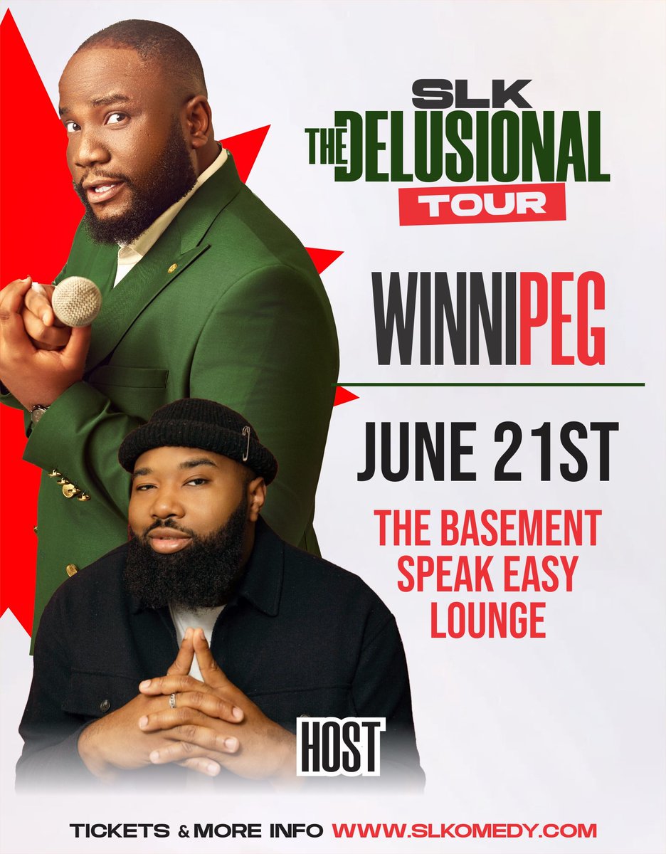 SLKomedy's tweet photo. Just one more sleep to the start of  my Canada 🇨🇦 - Nigeria 🇳🇬 Comddy Tour, starting in Winnipeg. @mistadre_ is going to be our host. @ComedianEbiye is also pumped. I'll be on stage for an hour plus. Get your tickets if you haven't. https://t.co/wlZHnvCsjK. please don't be late https://t.co/XvwjJrll0y