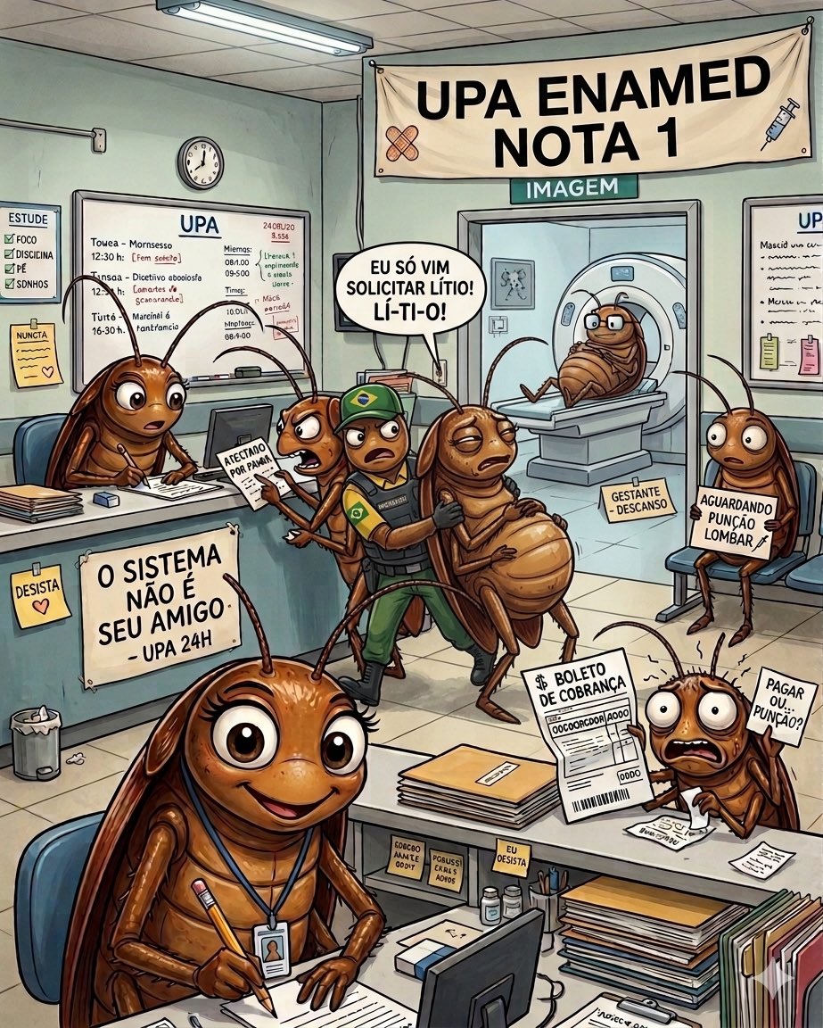 _arturho's tweet photo. vontade de causar hoje: ir na upa pedir um atestado dizendo que preciso dosar litemia por punção lombar pra afastar gestação silenciosa ou se é só princípio de apendicite há 1 ano https://t.co/cPd0Zj5J6F