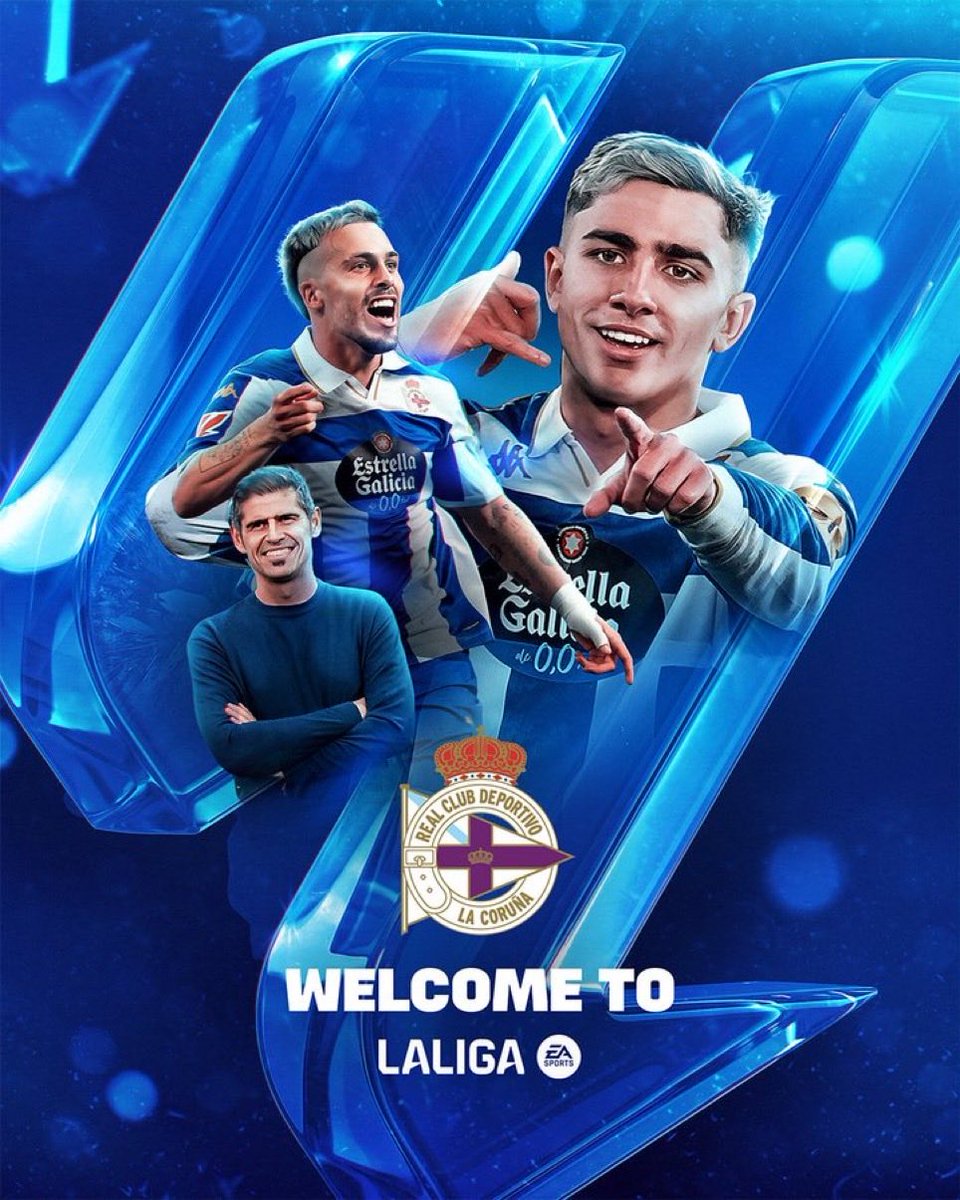 LigActu's tweet photo. 🚨🔝 On connaît maintenant les 3 promus en #LALIGAEASPORTS !

🟢 Racing Santander
🔵 RC Deportivo
🟦 Malaga CF https://t.co/slVGBSqsom