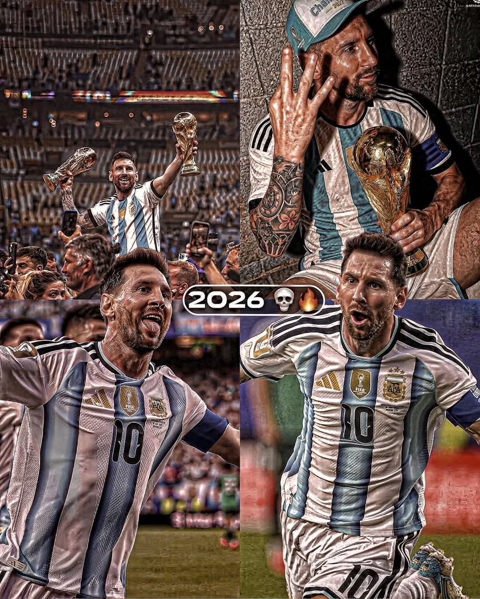 lamaralqaisy's tweet photo. 2026 World Cup Version of GOAT 👑⚡️ https://t.co/rYg8icYQG9