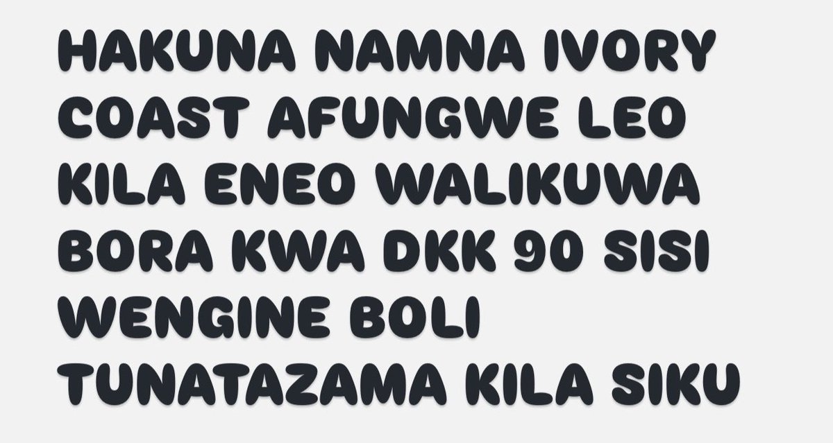 Boudyninjaa's tweet photo. MAMBO NI MAWILI..1.WACHEZAJI WANAO ZALIWA ULAYA WANAKUJACHEZA AFRICA KWA MAELEKEZO YA WAZUNGU 2.IPO HUJMA AMBAYO MASHABIKI HATUIJUI TUNAFANYIWA WAAFRIKA.TUSIINUKE KISOKA..(ADINGRA KATULIZA MPIRA SEHEMU YAKUPRESS KWA NYAVU) UBAYA ZAID NI TIMU ZOTE ALF MIAKA YOTE ❌❌ https://t.co/J73Oxc8HXh