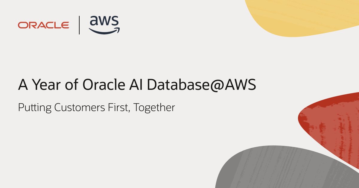 Raluca__AVRAM's tweet photo. At #AWSSummit New York, Oracle announced that Oracle AI Database@AWS is now available in 20 regions worldwide and certified at MAA Platinum! Oracle Autonomous AI Database Serverless is also now generally available. Learn more: https://t.co/wS4K8T4X4l https://t.co/1V5roivqLa