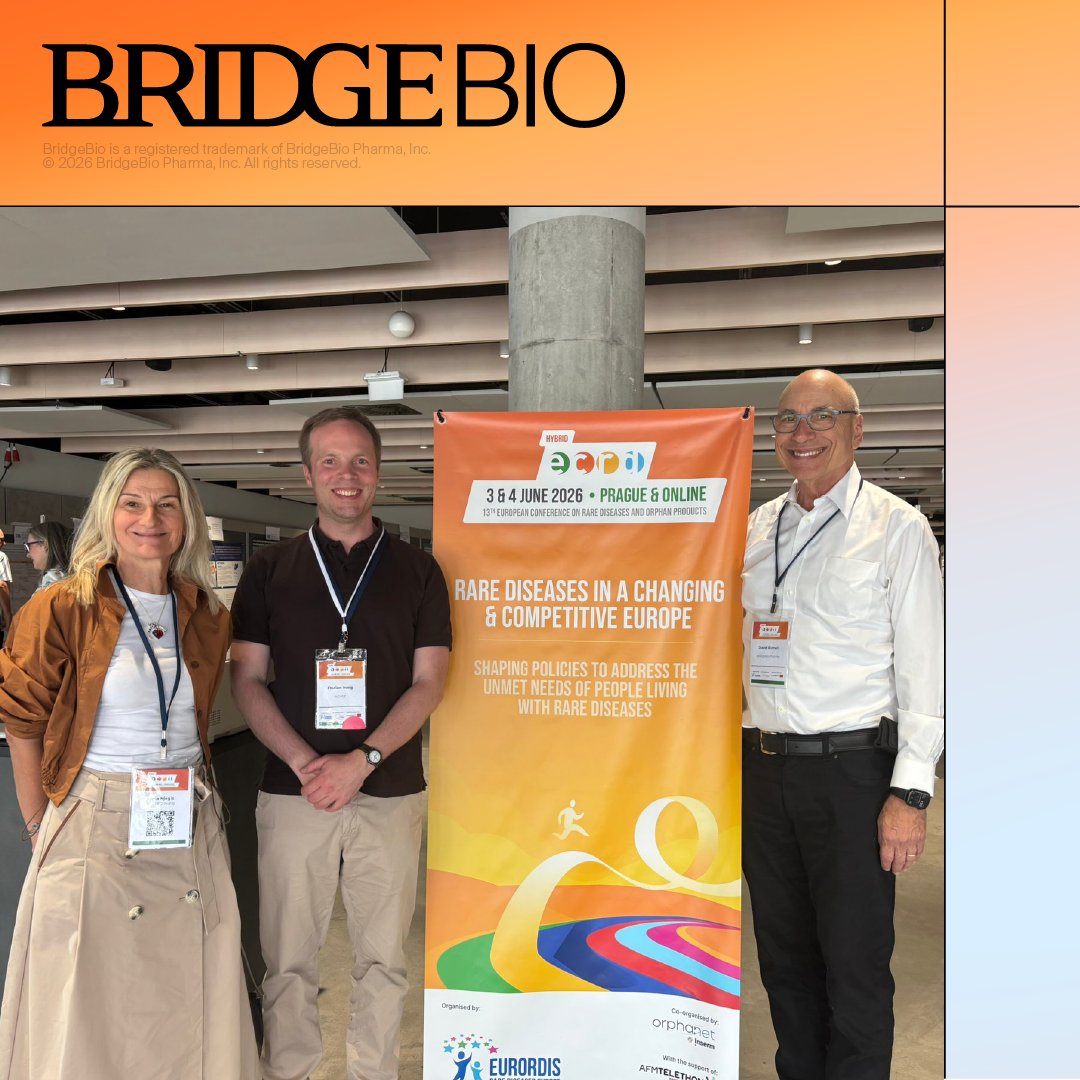 BridgeBio Pharma tweet media
