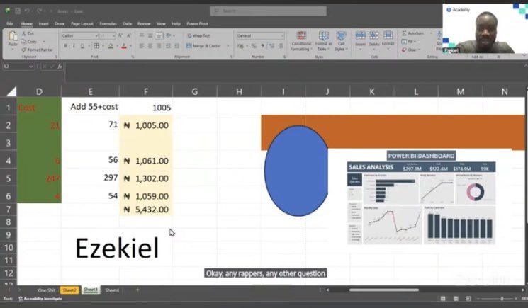 Topestella001's tweet photo. Day 5/30 -Learning with @TechSphereAcad 

Today's lesson was more about understanding the workspace where data lives.
Excel basics: worksheets, excel tabs, rows, columns, cells, and cell references.

Building from the ground up. 🚀

#learningwithts #30daysoftech https://t.co/Vd4S7tdbtW