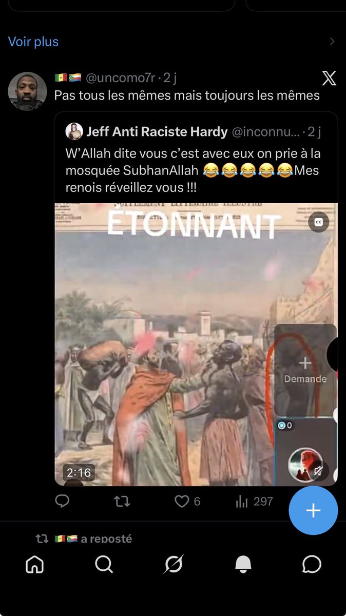 passerpourle's tweet photo. @AmethC3410 @uncomo7r @tozz3alik T’en penses quoi ? T’es d’accord avec ces propos ? https://t.co/INNC1ZU9yS